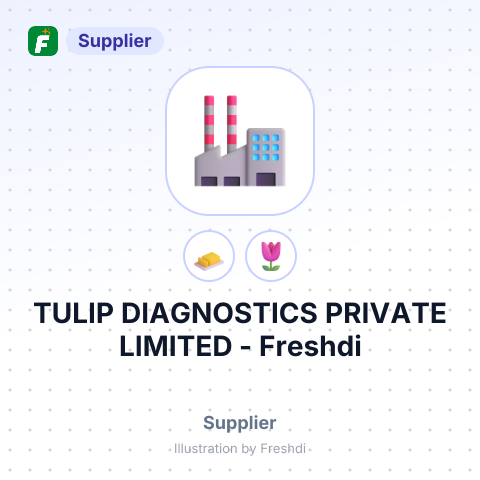 TULIP DIAGNOSTICS PRIVATE LIMITED – summary card, no photo uploaded yet