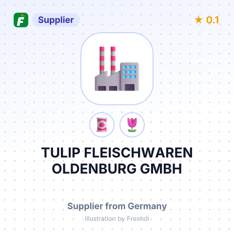 TULIP FLEISCHWAREN OLDENBURG GMBH – summary card, no photo uploaded yet