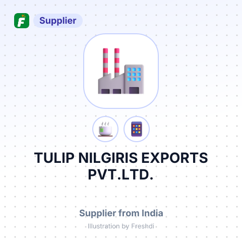 TULIP NILGIRIS EXPORTS PVT.LTD. – summary card, no photo uploaded yet