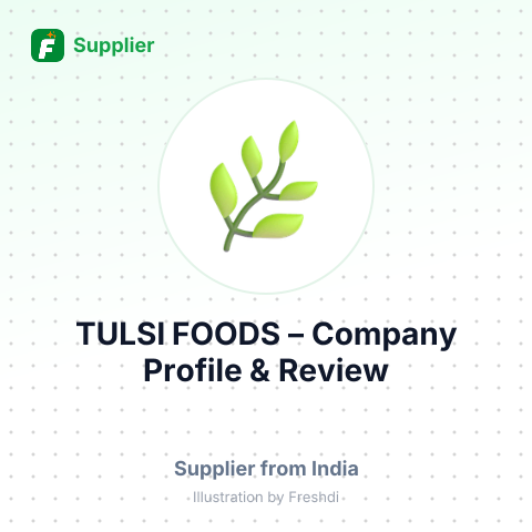 TULSI FOODS – summary card, no photo uploaded yet
