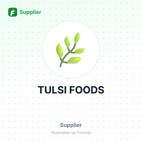 TULSI FOODS – summary card, no photo uploaded yet