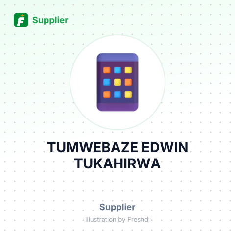 TUMWEBAZE EDWIN TUKAHIRWA – summary card, no photo uploaded yet