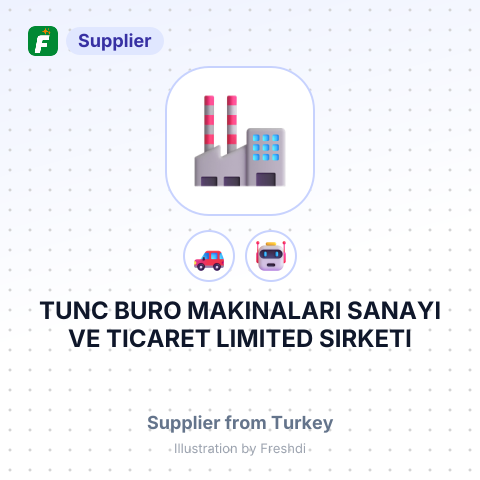 TUNC BURO MAKINALARI SANAYI VE TICARET LIMITED SIRKETI – summary card, no photo uploaded yet