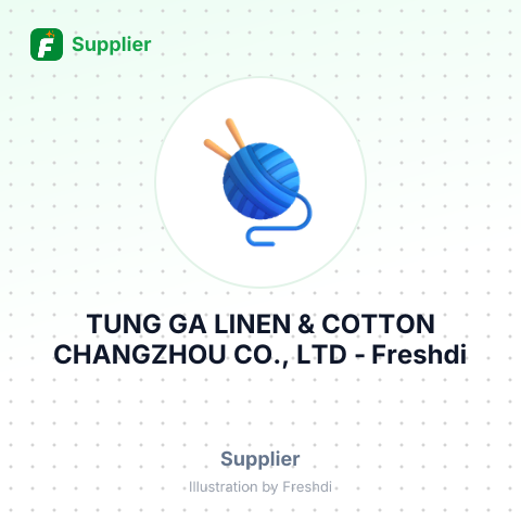 TUNG GA LINEN & COTTON CHANGZHOU CO., LTD – summary card, no photo uploaded yet