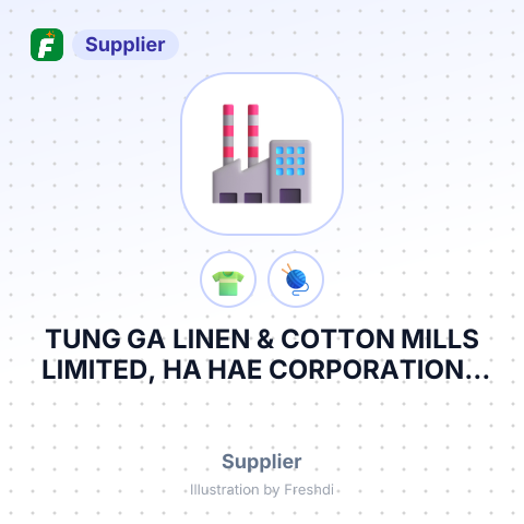 TUNG GA LINEN & COTTON MILLS LIMITED, HA HAE CORPORATION – summary card, no photo uploaded yet
