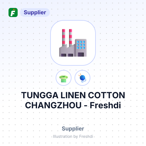 TUNGGA LINEN COTTON CHANGZHOU – summary card, no photo uploaded yet