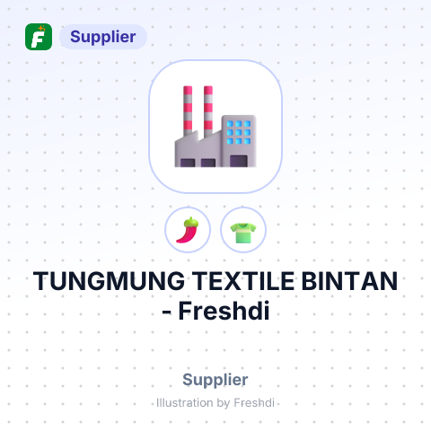 TUNGMUNG TEXTILE BINTAN – summary card, no photo uploaded yet