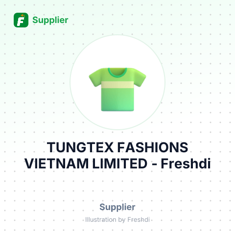 TUNGTEX FASHIONS VIETNAM LIMITED – summary card, no photo uploaded yet