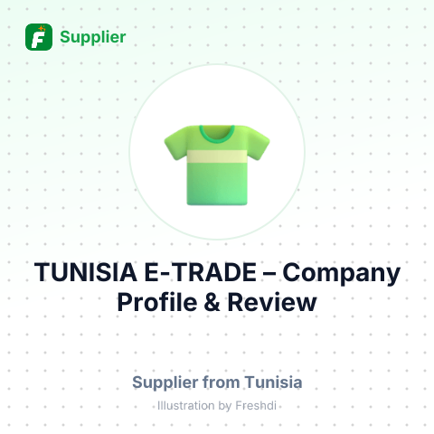 TUNISIA E-TRADE – summary card, no photo uploaded yet