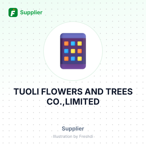 TUOLI FLOWERS AND TREES CO.,LIMITED – summary card, no photo uploaded yet