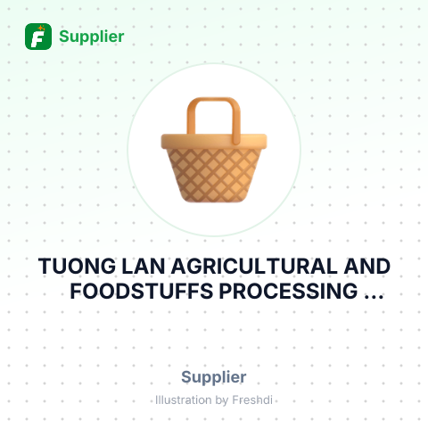 TUONG LAN AGRICULTURAL AND FOODSTUFFS PROCESSING EXPORT COMPANY LIMITED – summary card, no photo uploaded yet