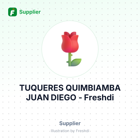 TUQUERES QUIMBIAMBA JUAN DIEGO – summary card, no photo uploaded yet