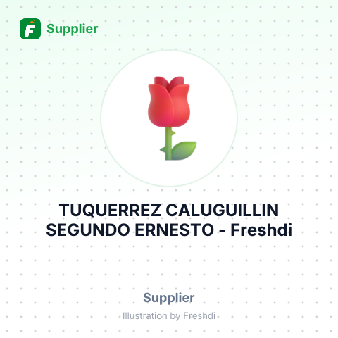 TUQUERREZ CALUGUILLIN SEGUNDO ERNESTO – summary card, no photo uploaded yet