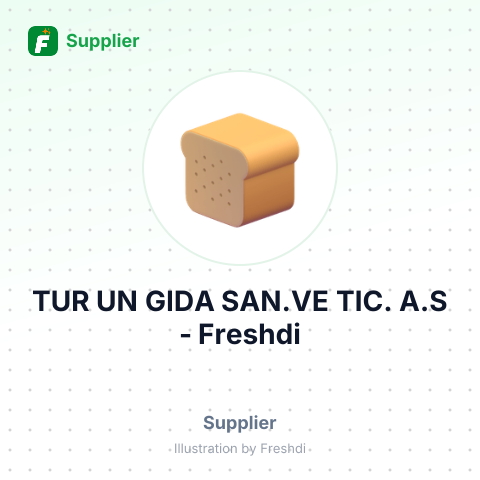 TUR UN GIDA SAN.VE TIC. A.S – summary card, no photo uploaded yet
