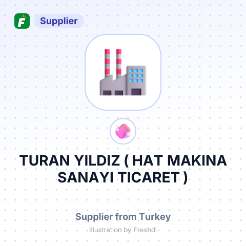 TURAN YILDIZ ( HAT MAKINA SANAYI TICARET ) – summary card, no photo uploaded yet