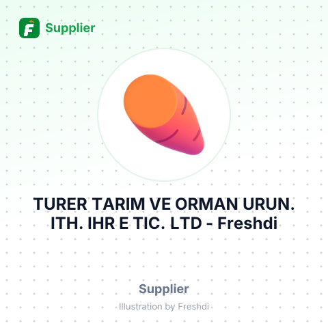TURER TARIM VE ORMAN URUN. ITH. IHR E TIC. LTD – summary card, no photo uploaded yet