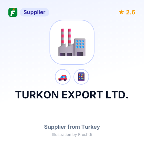 TURKON EXPORT LTD. – summary card, no photo uploaded yet