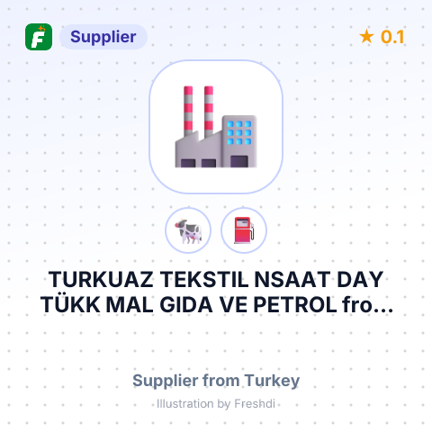 TURKUAZ TEKSTIL NSAAT DAY TÜKK MAL GIDA VE PETROL – summary card, no photo uploaded yet