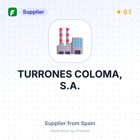 TURRONES COLOMA, S.A. – summary card, no photo uploaded yet