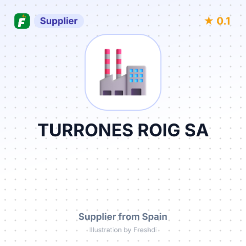 TURRONES ROIG SA – summary card, no photo uploaded yet