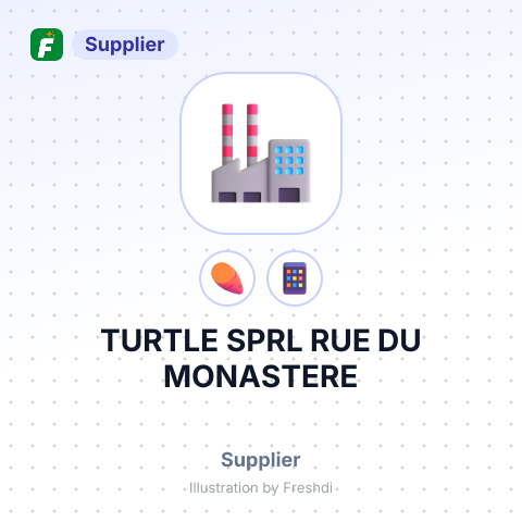 TURTLE SPRL RUE DU MONASTERE – summary card, no photo uploaded yet