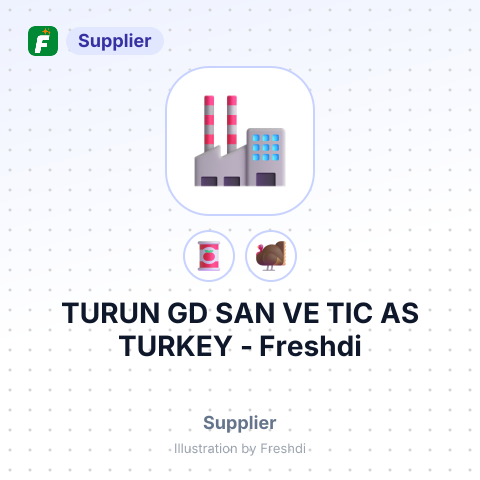 TURUN GD SAN VE TIC AS TURKEY – summary card, no photo uploaded yet