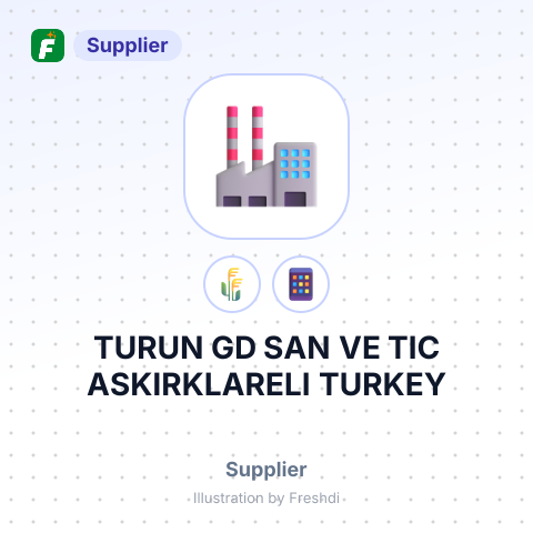 TURUN GD SAN VE TIC ASKIRKLARELI TURKEY – summary card, no photo uploaded yet