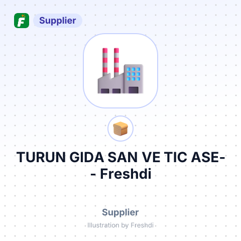 TURUN GIDA SAN VE TIC ASE- – summary card, no photo uploaded yet