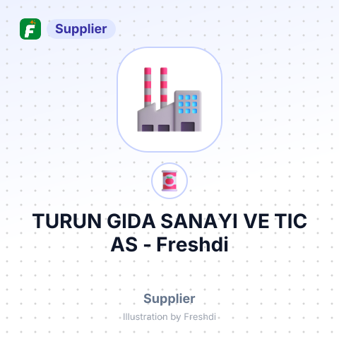 TURUN GIDA SANAYI VE TIC AS – summary card, no photo uploaded yet