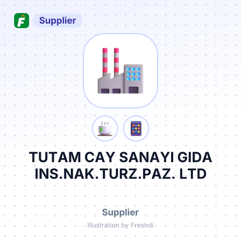 TUTAM CAY SANAYI GIDA INS.NAK.TURZ.PAZ. LTD – summary card, no photo uploaded yet