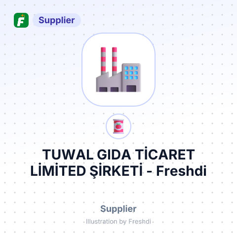 TUWAL GIDA TİCARET LİMİTED ŞİRKETİ – summary card, no photo uploaded yet