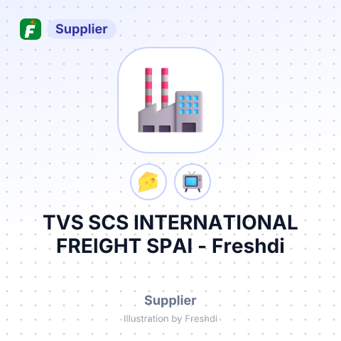 TVS SCS INTERNATIONAL FREIGHT SPAI – summary card, no photo uploaded yet
