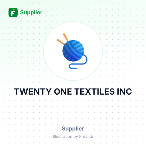TWENTY ONE TEXTILES INC – summary card, no photo uploaded yet