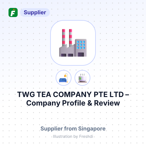 TWG TEA COMPANY PTE LTD – summary card, no photo uploaded yet