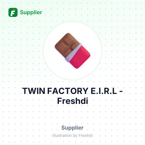 TWIN FACTORY E.I.R.L – summary card, no photo uploaded yet