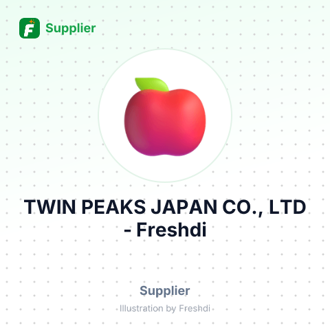 TWIN PEAKS JAPAN CO., LTD – summary card, no photo uploaded yet