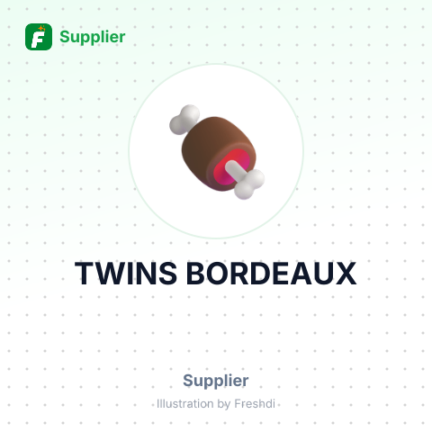 TWINS BORDEAUX – summary card, no photo uploaded yet