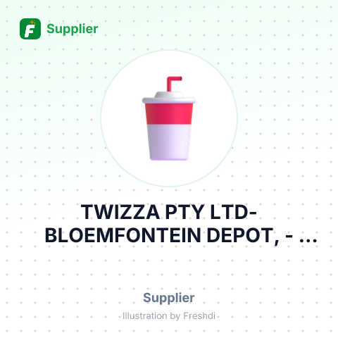TWIZZA PTY LTD-BLOEMFONTEIN DEPOT, – summary card, no photo uploaded yet