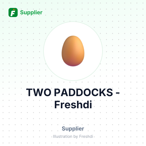 TWO PADDOCKS – summary card, no photo uploaded yet