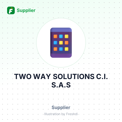 TWO WAY SOLUTIONS C.I. S.A.S – summary card, no photo uploaded yet
