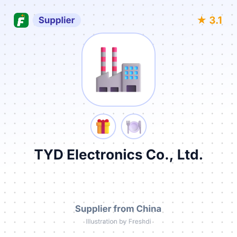 TYD Electronics Co., Ltd. – summary card, no photo uploaded yet