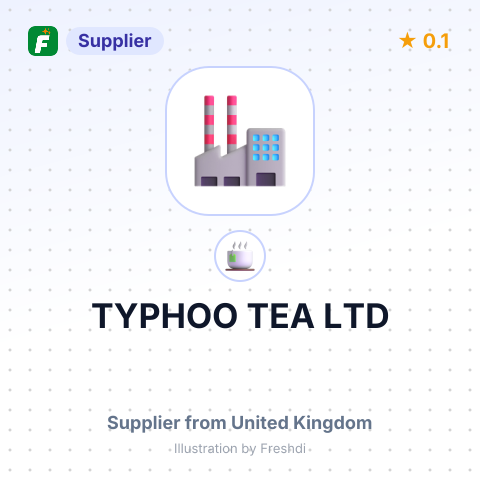 TYPHOO TEA LTD – summary card, no photo uploaded yet