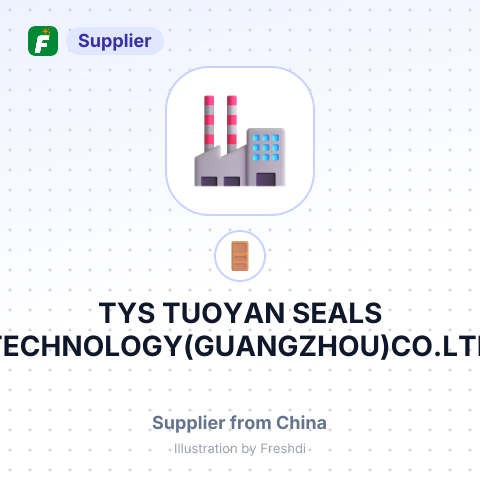 TYS TUOYAN SEALS TECHNOLOGY(GUANGZHOU)CO.LTD – summary card, no photo uploaded yet