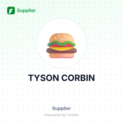 TYSON CORBIN – summary card, no photo uploaded yet