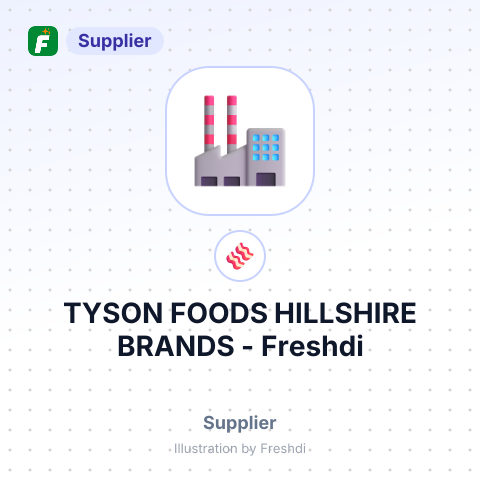TYSON FOODS HILLSHIRE BRANDS – summary card, no photo uploaded yet
