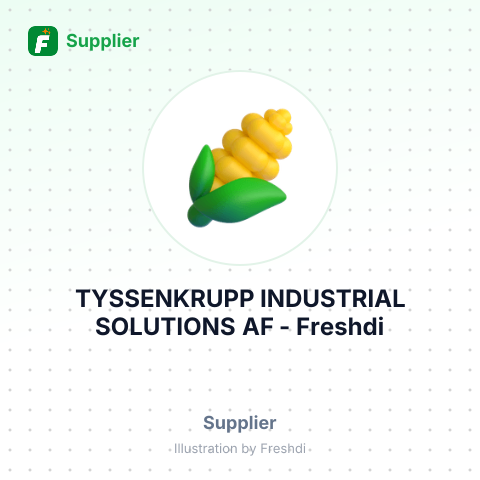 TYSSENKRUPP INDUSTRIAL SOLUTIONS AF – summary card, no photo uploaded yet