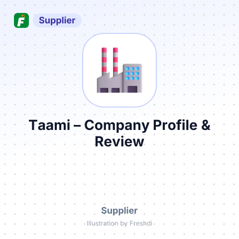 Taami – summary card, no photo uploaded yet