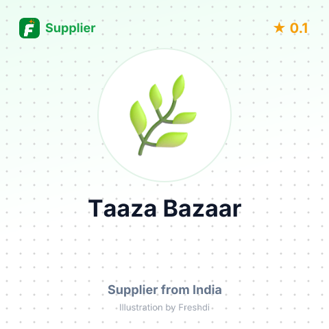 Taaza Bazaar  – summary card, no photo uploaded yet
