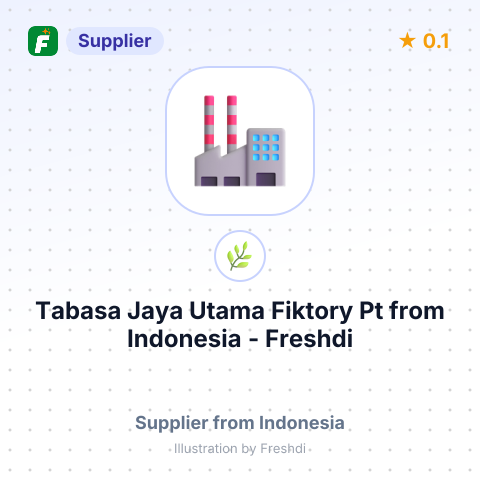 Tabasa  Jaya Utama Fiktory Pt  – summary card, no photo uploaded yet