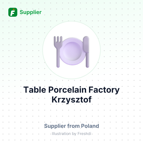 Table Porcelain Factory Krzysztof – summary card, no photo uploaded yet